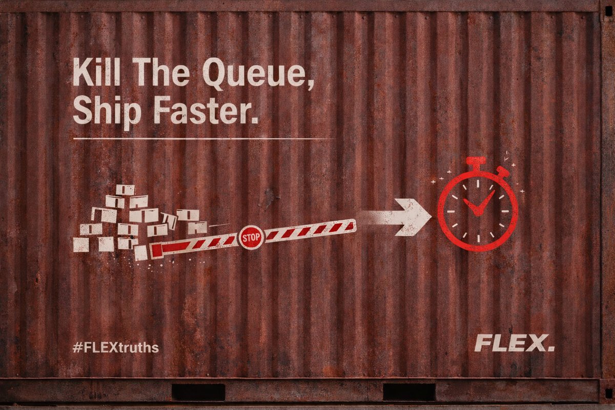FlexLogisticsEU's tweet photo. Reducing fulfillment time isn’t a carrier problem. It’s a QUEUE problem.
McKinsey: 90% will wait 2–3 days + 95% pick free/standard.
If “2-day” needs premium labels, you’re buying speed—not building it. #FLEXtruths #Fulfillment #EcommerceOps https://t.co/M32DWN4cpg