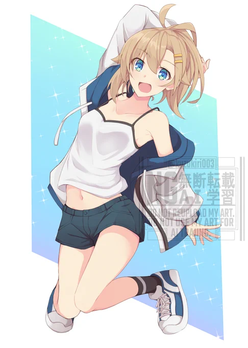 #自分で生み出した一次創作オリジナルキャラを流そう 我が家の看板娘「リア」!!