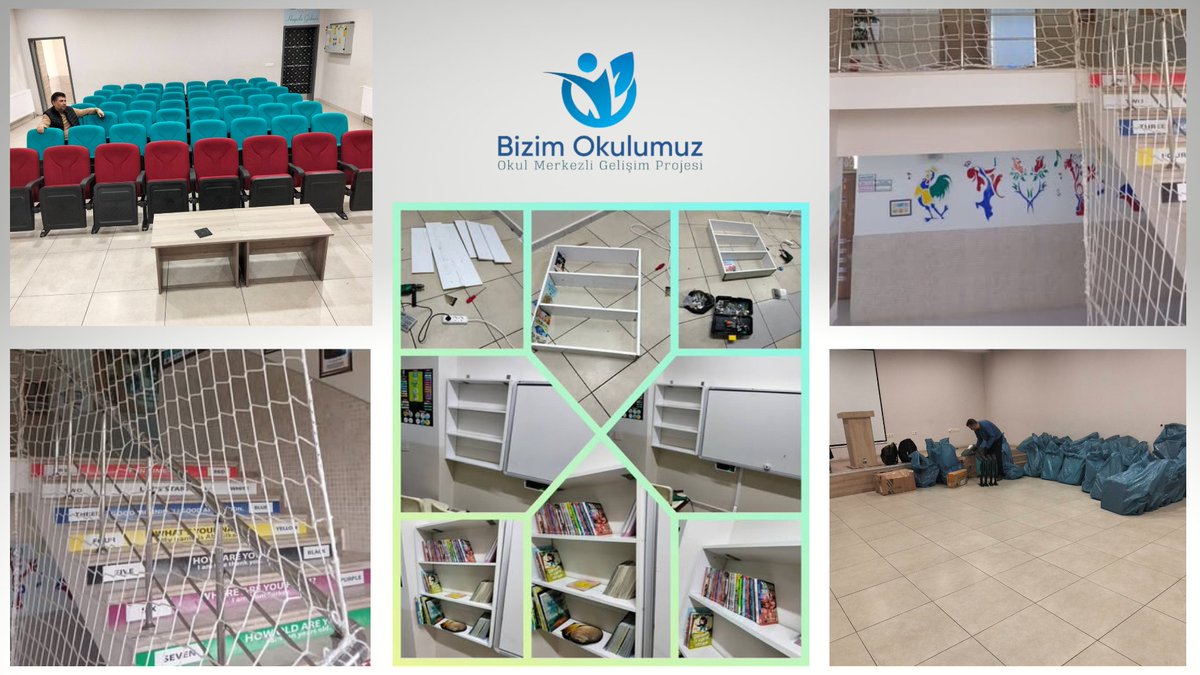 Bizim Okulumuz Projesi Kapsamında Fizikî İyileştirmeler Devam Ediyor 

Müdürlüğümüz tarafından yürütülen Bizim Okulumuz Projesi okul merkezli gelişim çalışmaları, Türkiye Yüzyılı Maarif Modeli’nin bütüncül eğitim yaklaşımı doğrultusunda sahada somut karşılık bulmaya devam ediyor.