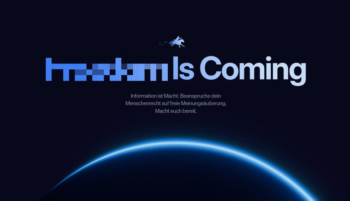 Nice. Coming soon freedom.gov