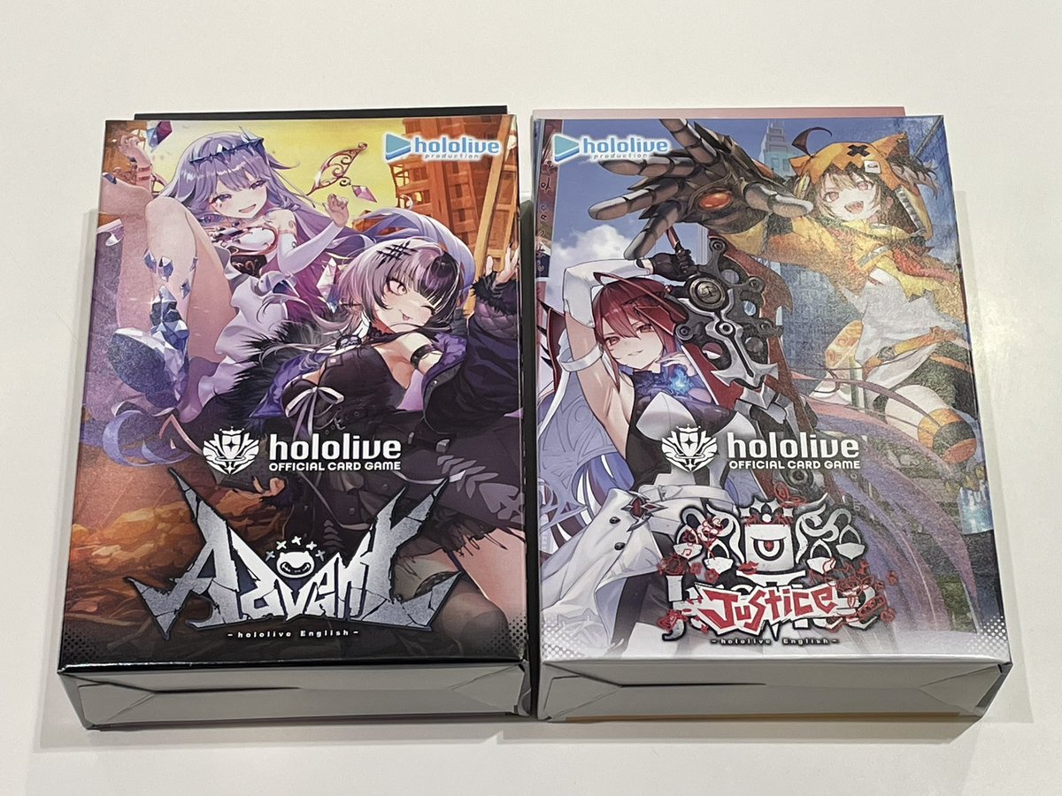 最新販売情報📢 #hololive スタートデッキ 推し Justice スタート