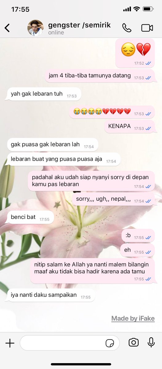 emang kadang tamu datang tanpa salam.