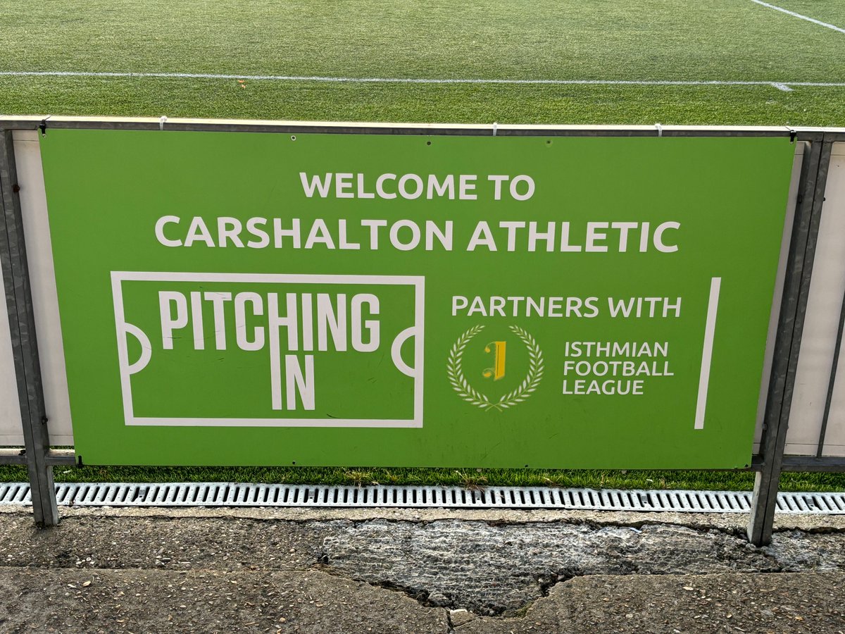 The Pitching In Isthmian League tweet media