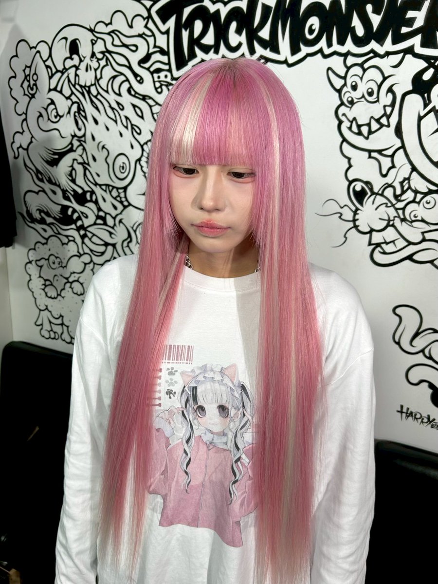 OSAKA】TRICK STORE #ピンクヘア #派手髪 SHOP： @trickmonster06 料金