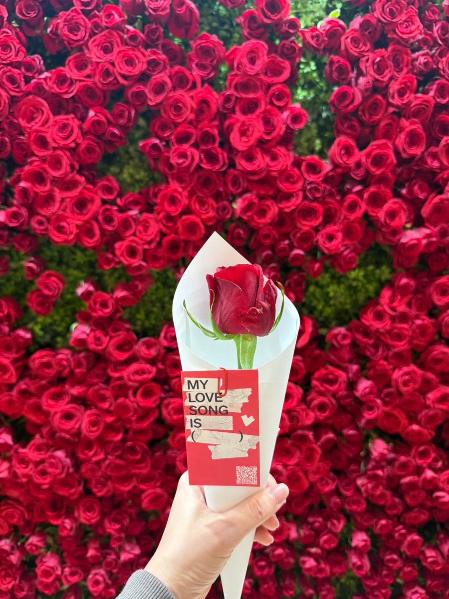 こんにちは #ワンプリント 梶田です！ 無料でバラを配ってるというので