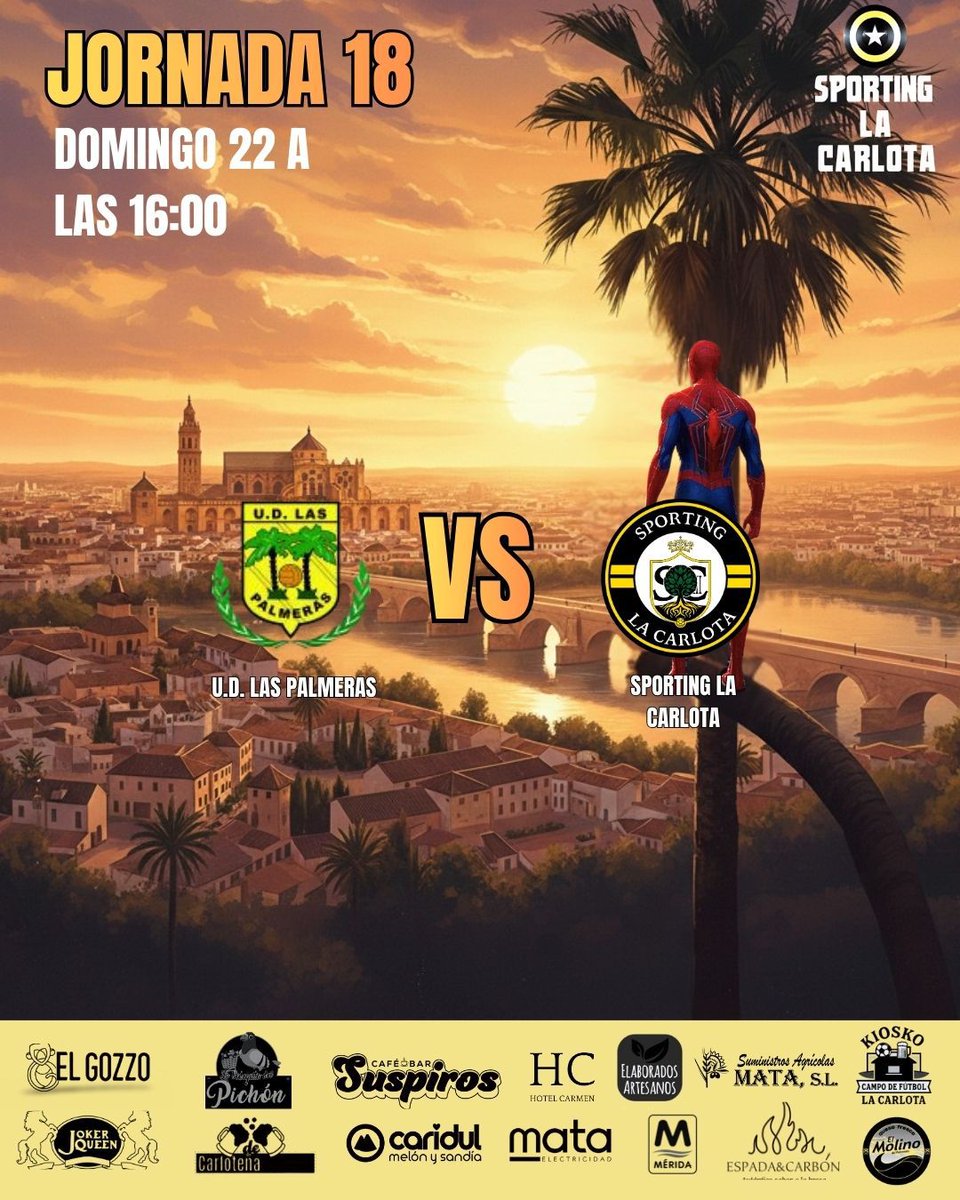 JORNADA 18
DALE SPORTING!! 
💛🖤