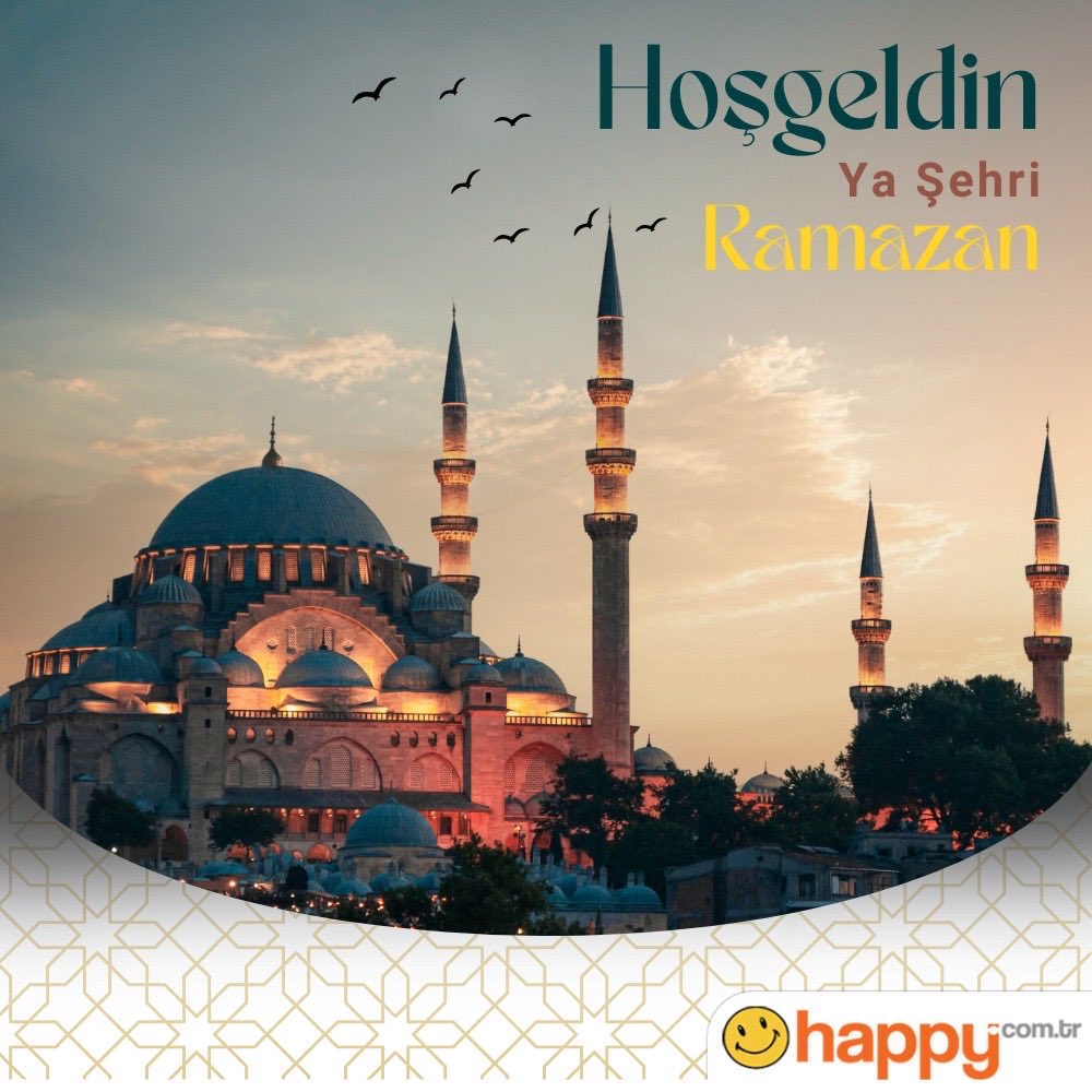 Bereket, Sağlık ve Mutluluk Dolu Bir Ramazan Dileriz..🤲🏻