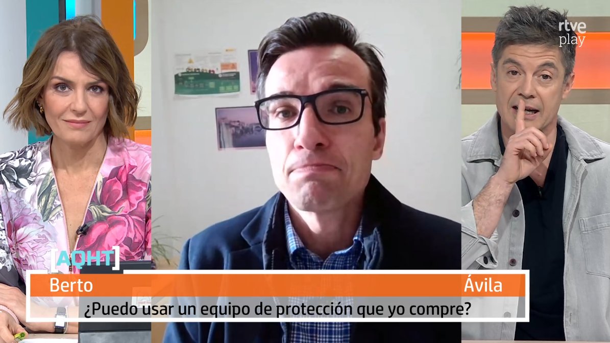 Los EPI ¿siempre los debe dar la empresa?

Haz caso y escucha a <a href="/pepamolina72/">María José Molina</a> y <a href="/AntolinRomero/">Antolín Romero Ortega</a> de <a href="/AQHT_TVE/">Aquí hay trabajo</a>  

Contesta el inspector de trabajo Jesús Prieto
<a href="/ITSS_INSPECCION/">ITSS - Inspeccion de Trabajo y Seguridad Social</a> <a href="/instrabajoyss/">inspectoresdetrabajo</a> 

rtve.es/play/videos/aq…