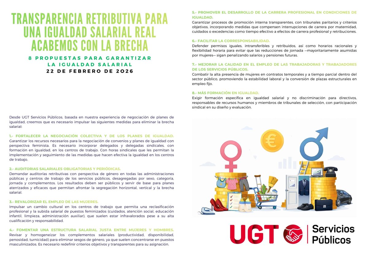 Igualdad salarial: medidas concretas para una transparencia retributiva efectiva.

ugt-sp.es/igualdad-salar…