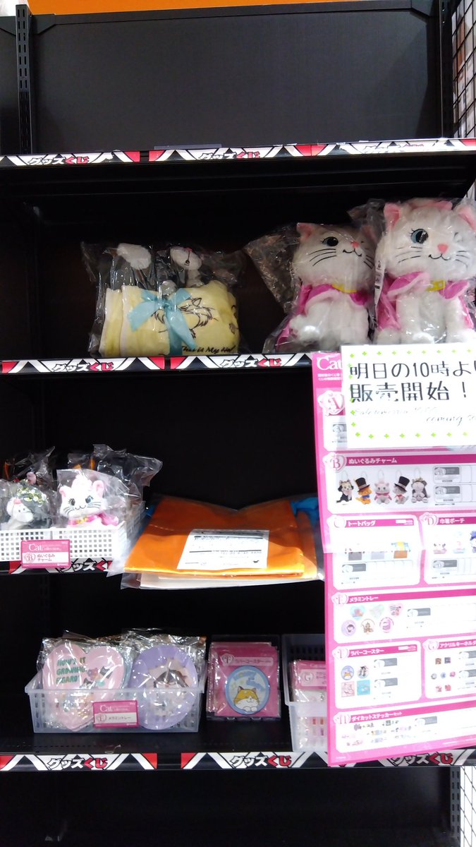 furu1_AMhanyu's tweet photo. 【新作商品発売情報】
2026年2月20日発売
#ディズニーHappyくじ
#CatCollection
#にゃん・にゃん・にゃん
混雑時は回数制限を設けさせて頂きます。
皆様のご来店お待ちしています。
#ふるいち
#イオンモール羽生 https://t.co/sQbUt4pbTl