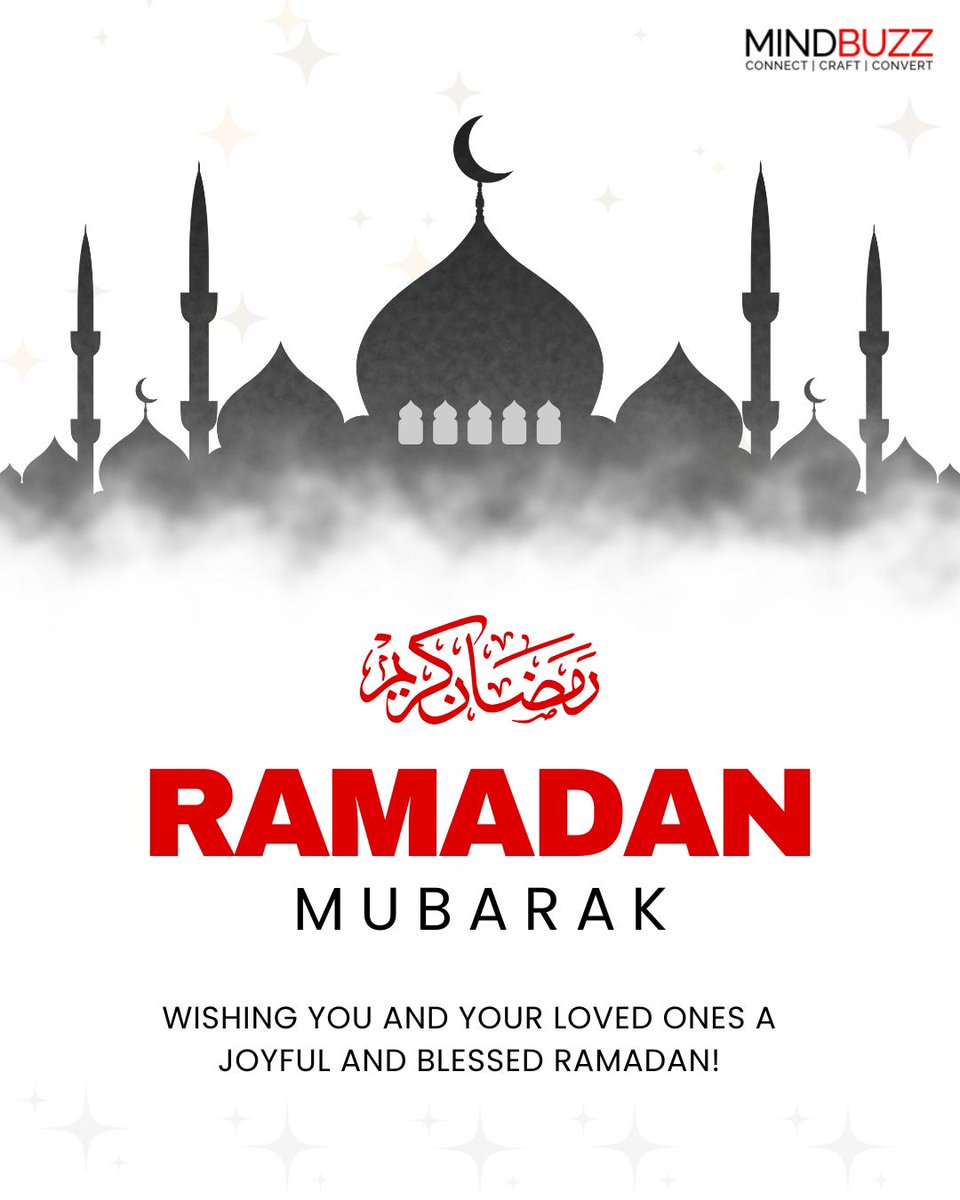 Mindbuzzdigital's tweet photo. 🌙✨ Ramadan Mubarak! ✨🌙

May this holy month bring peace to your heart, blessings to your home, and success in every step you take. 🤲

Wishing you and your loved ones a joyful and spiritually fulfilling Ramadan. 🌟

#MindBuzzDigital #RamadanMubarak #BlessedRamadan https://t.co/lf7GUvDV5F