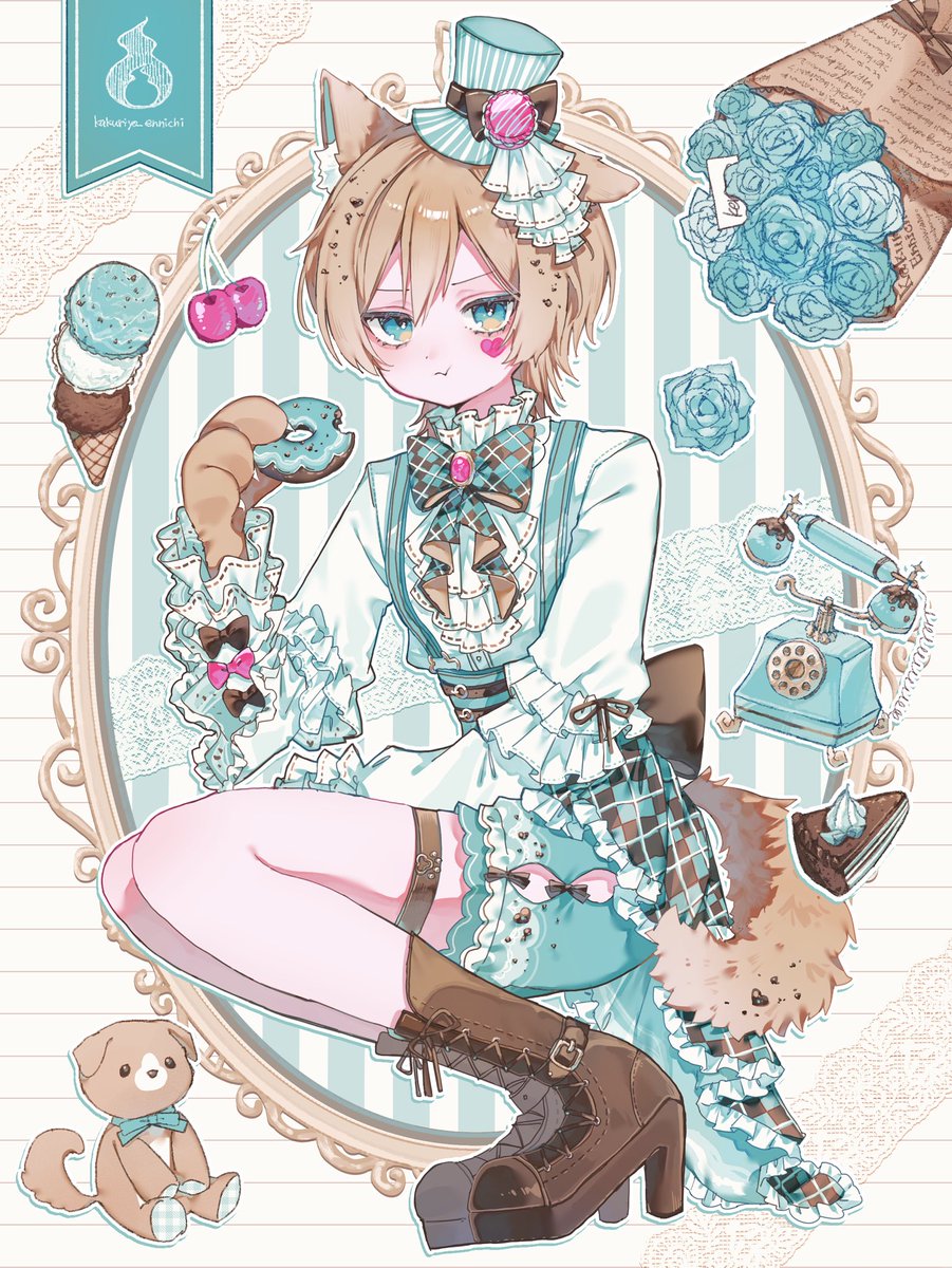 hokori_4649's tweet photo. 🍫🩵 https://t.co/eEIdQfG64R