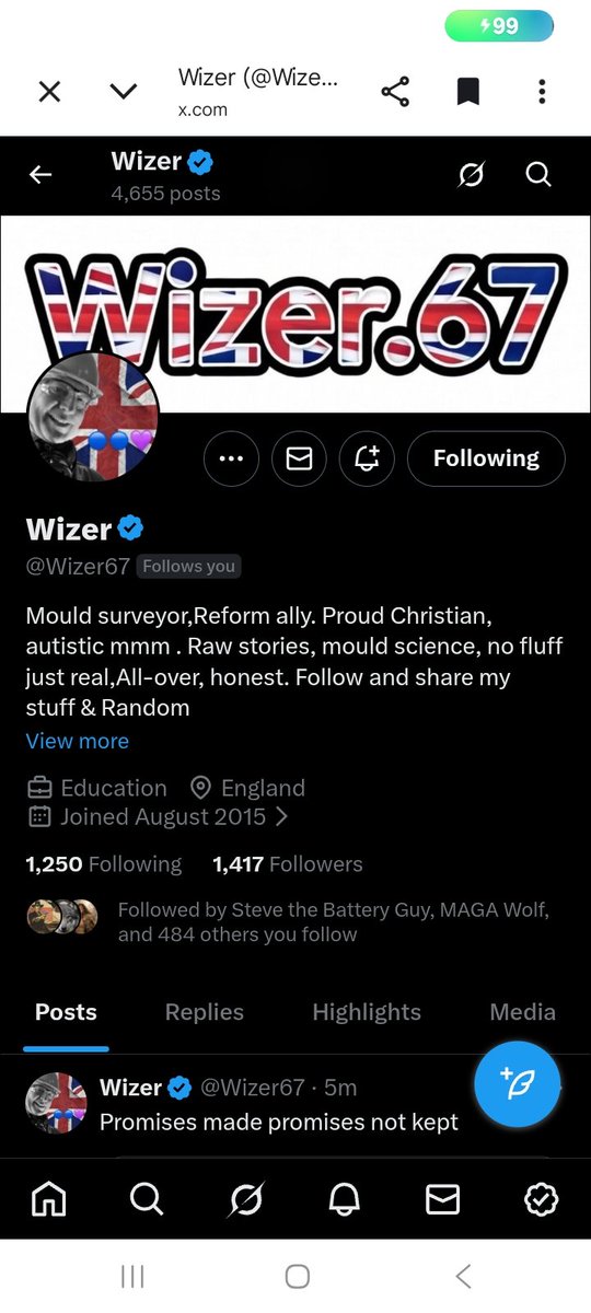 This British patriot is looking for more friends and connects back 
<a href="/Wizer67/">Wizer</a> 🇬🇧
F&amp;R
💪🫶💯🇬🇧