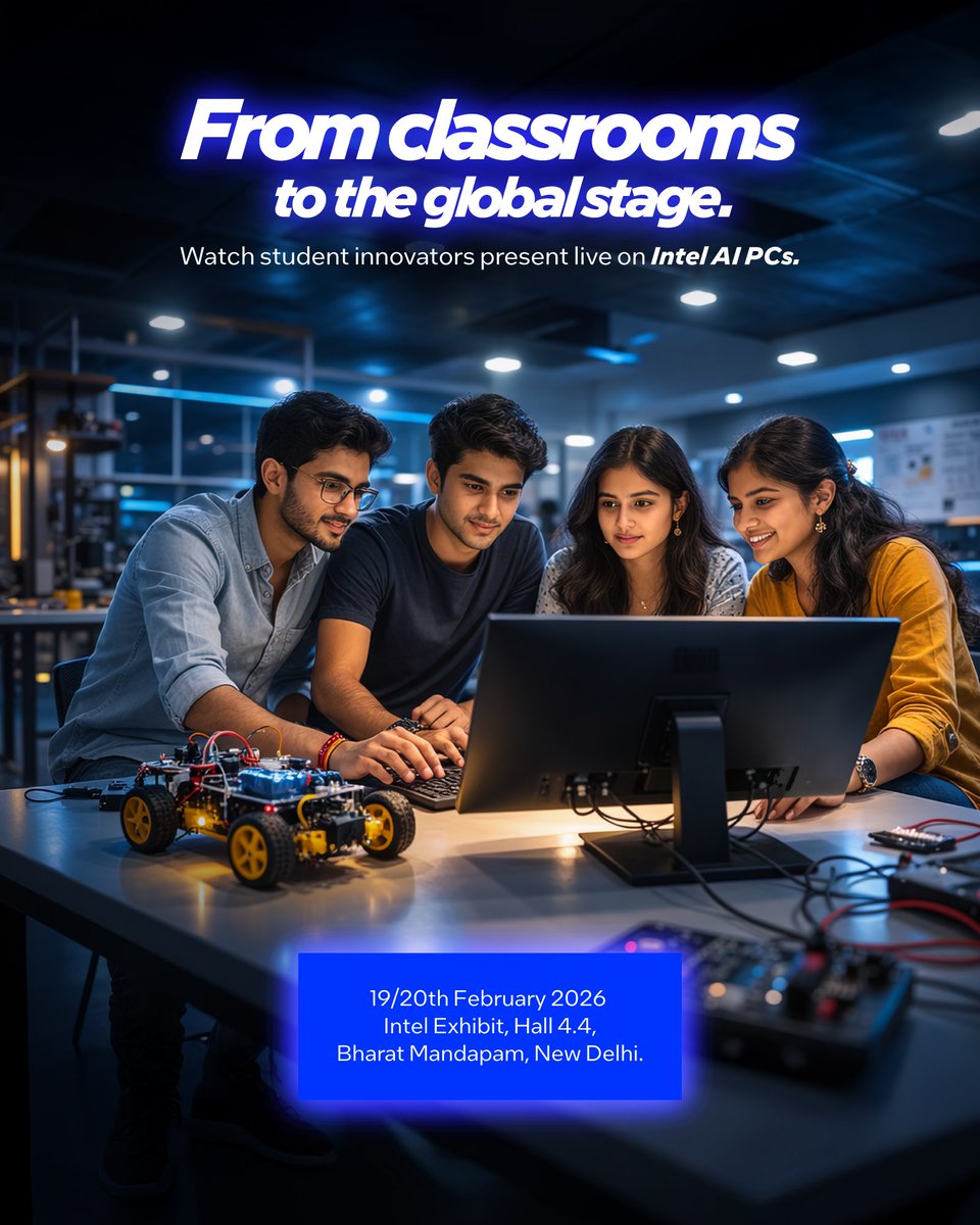 Intel India tweet media