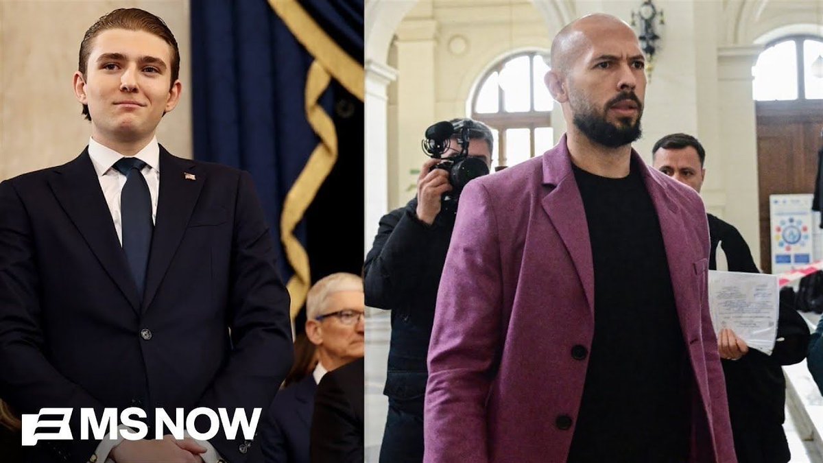 techjunkiejh's tweet image. #BarronTrump's ties to accused #sextrafficker #AndrewTate exposed in #NYT report buff.ly/LoIOrCa   #investing  #USA   #geopolitics #EmergingMarkets   #Economics   (video, there’s always something with this family, not in a good way…lol)  #Entertainment #SocialMedia