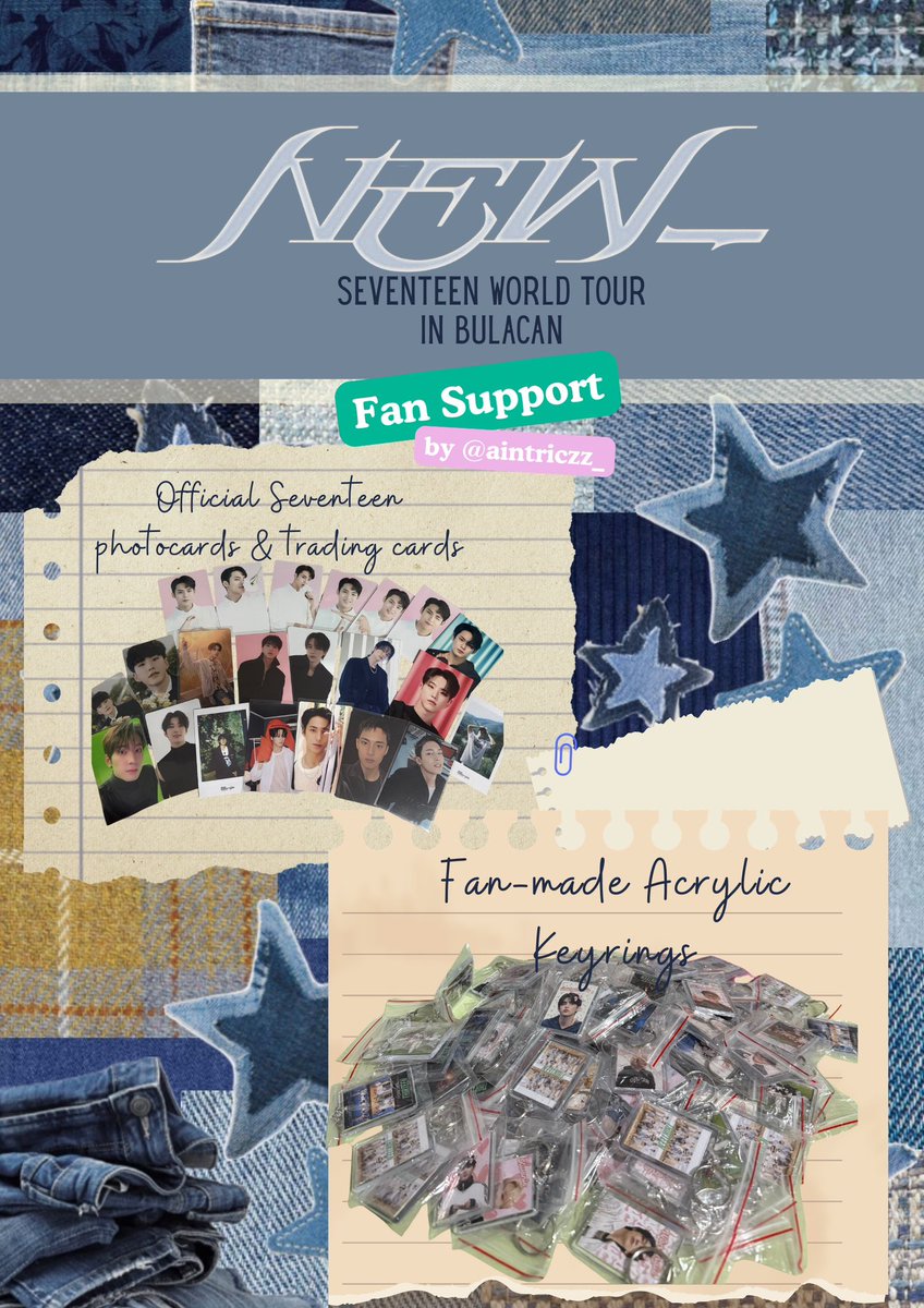 aintriczz_'s tweet photo. SEVENTEEN NEW_ IN BULACAN
Fan support by @/aintriczz_

🧧Official SVT PCs &amp; trading cards
🎏 Fan-made acrylic keyrings

📍~around Ph Arena
🗓️ March 21,2026
🪆Strictly 1:1; limited quantity 
🗝️ Trades are appreciated 
🎐 like &amp; rt 

#SEVENTEEN_NEW_IN_BULACAN https://t.co/91omIlfxAi