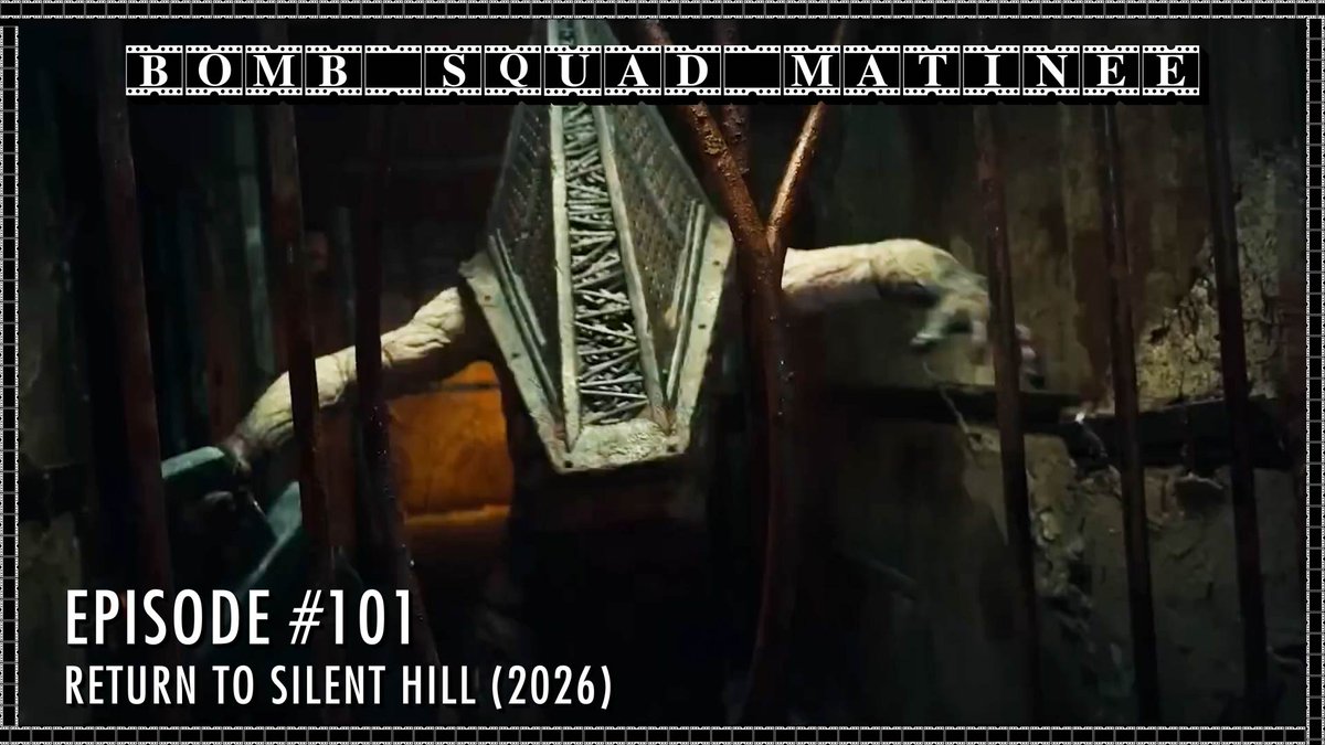 WATCH NOW!: youtu.be/VXNVXDBQOLM
Audio version: linktr.ee/bombsquadprodu…

On the 101st episode of Bomb Squad Matinee, Joe V, Tim, and Tanner discuss Christophe Gans' Return to Silent Hill.
