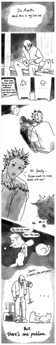 zlsggy0818's tweet photo. My cat,Jamie 

A Story About Martin and the Tsundere Stray He Took In
🤔Inspired by Seollal break content.
.
.
.
.
.
#cortis #james #martin #marjames
 #BWmanga #Monochromemanga #fanart #Webtoon #manga https://t.co/rWrBq4y2Bo