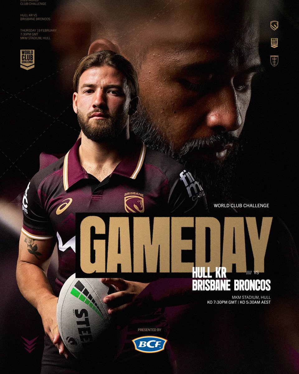 Game day in Hull 😤

Set your alarms, Brissy ⏰