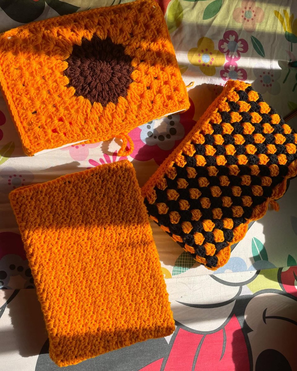 for 30 days.
No pressure, just presence.
Let’s see where it leads 🤍
So Day 1/30
I made these crochet book sleeves for a brand. Their brand color is yellow. Send a DM to order in any color preference.
#slowfashion #MadeinNigeria