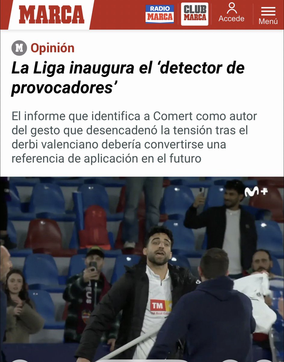 Somos el primer equipo al que un 4º árbitro le pitó un penalti en contra, el primer equipo en sufrir un córner por los 8 segundos de saque del portero y ahora esto. Qué suerte, no?
