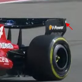 FulvioVigilante's tweet photo. Vedete la parte nera più scura sull'endplate quella non c'era nei giorni precedenti.
L'attuatore è stato montato li, questa è una gran bella evoluzione.
#F1 #F1Testing #F1Tech #Ferari https://t.co/hE7AreVbFk