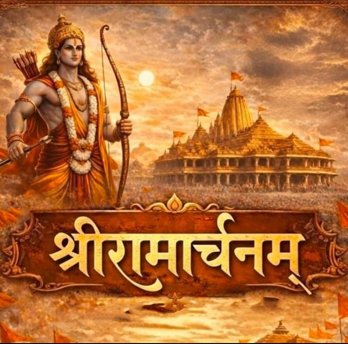 editorvskbharat's tweet photo. संघ स्वयंसेवक श्रीरामार्चनम से करेंगे प्रभु रामलला की स्तुति
-- सरयू वंदना के उपरान्त बलिदानी कारसेवकों को श्रद्धांजलि 
-- राम पथ पर गणवेश में घोषदल का संचलन 
-- हनुमानगढ़ी पर स्तुति कर पहुंचेंगे नव्य-भव्य श्री राम जन्मभूमि मन्दिर

अयोध्या, 18 फरवरी। फाल्गुन शुक्ल पक्ष पंचमी (22 फरवरी) के दिन राष्ट्रीय स्वयंसेवक संघ के स्वयंसेवक श्रीराम जन्मभूमि मन्दिर में घोषवादन से प्रभु श्रीरामलला की स्तुति करेंगे। https://t.co/alfRMnP3dY