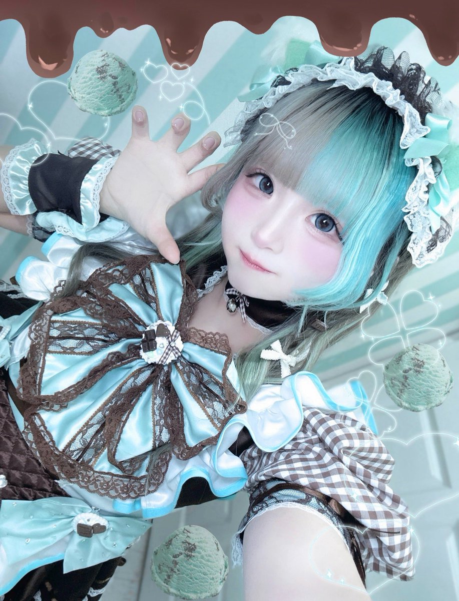 ⣠⣤⣤⣴⡿⠛⣷⡀ ⣿⡇⠀⠙ #チョコミントの日