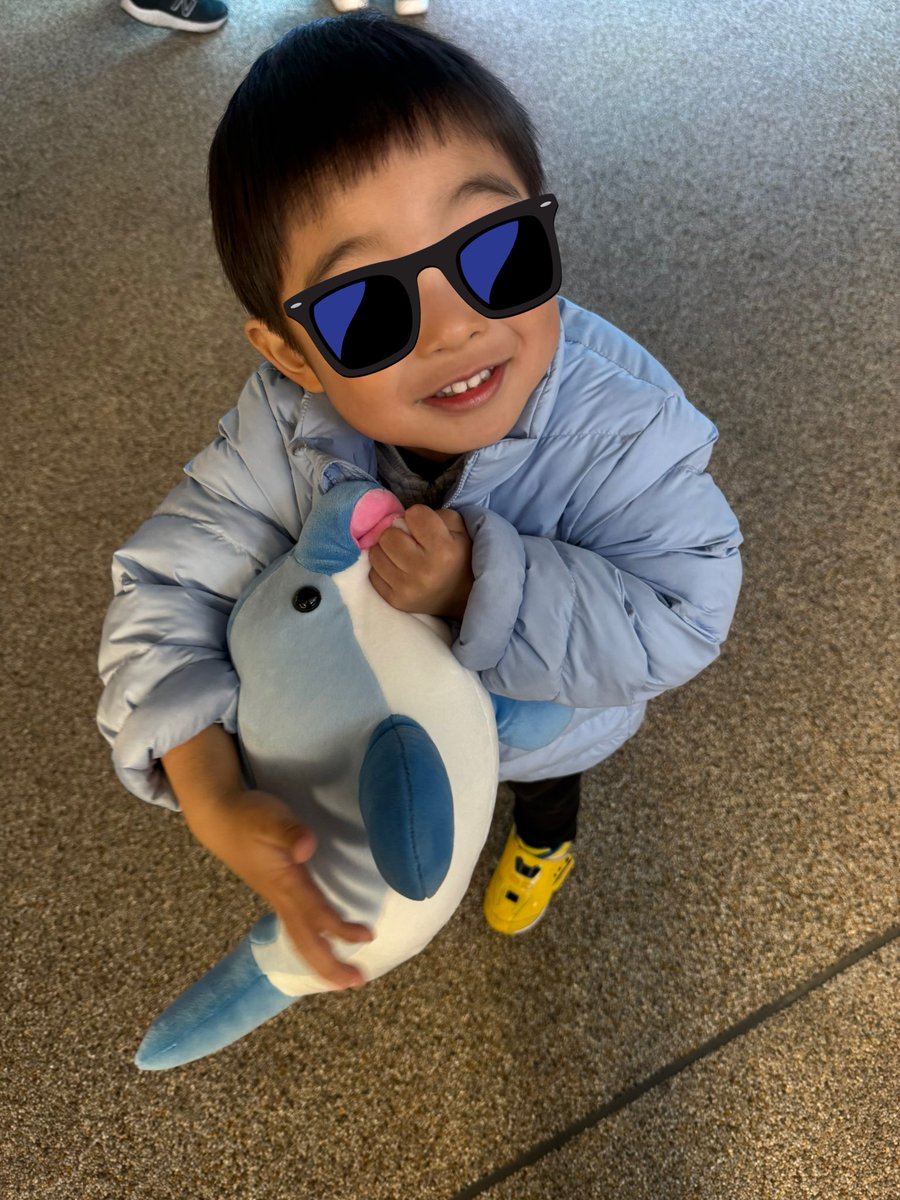 ojojo510's tweet photo. 実家なうです。
オルカに浮気してきました。笑
大迫力のショー楽しかったー！
勿論イルカも見たよ！🐬
オルカくじもイルカくじもやって、それぞれのぬいぐるみゲットして大喜びしてたのに、一番最後にムスッコがショップで欲しがったのは見たこともないセミクジラという謎のクジラのフィギュアでした🐳 https://t.co/ctgksB6INW
