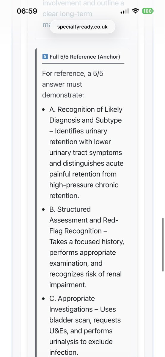 getmedready's tweet photo. CST interview prep doesn’t need to be guesswork.
🎙️ Real questions 📊 Clear mark schemes 🤖 AI feedback so you can practise properly
No recycled videos. No vague advice.
Just structured practice that improves your score.
https://t.co/H6vHkwoAsK
#CST #CoreSurgicalTraining https://t.co/w547ousgoD