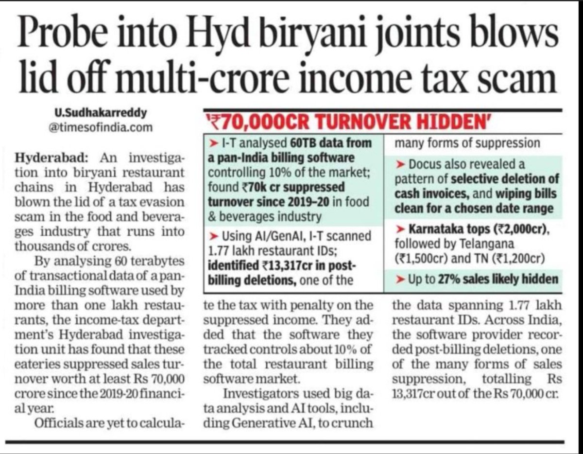VijayKedia1's tweet image. Appreciate the Income Tax Department of India for using technology and AI in governance. Data can show what manual systems miss. This will improve transparency and protect honest taxpayers. Awareness matters for everyone. 🇮🇳 
“Systems create trust. Technology strengthens