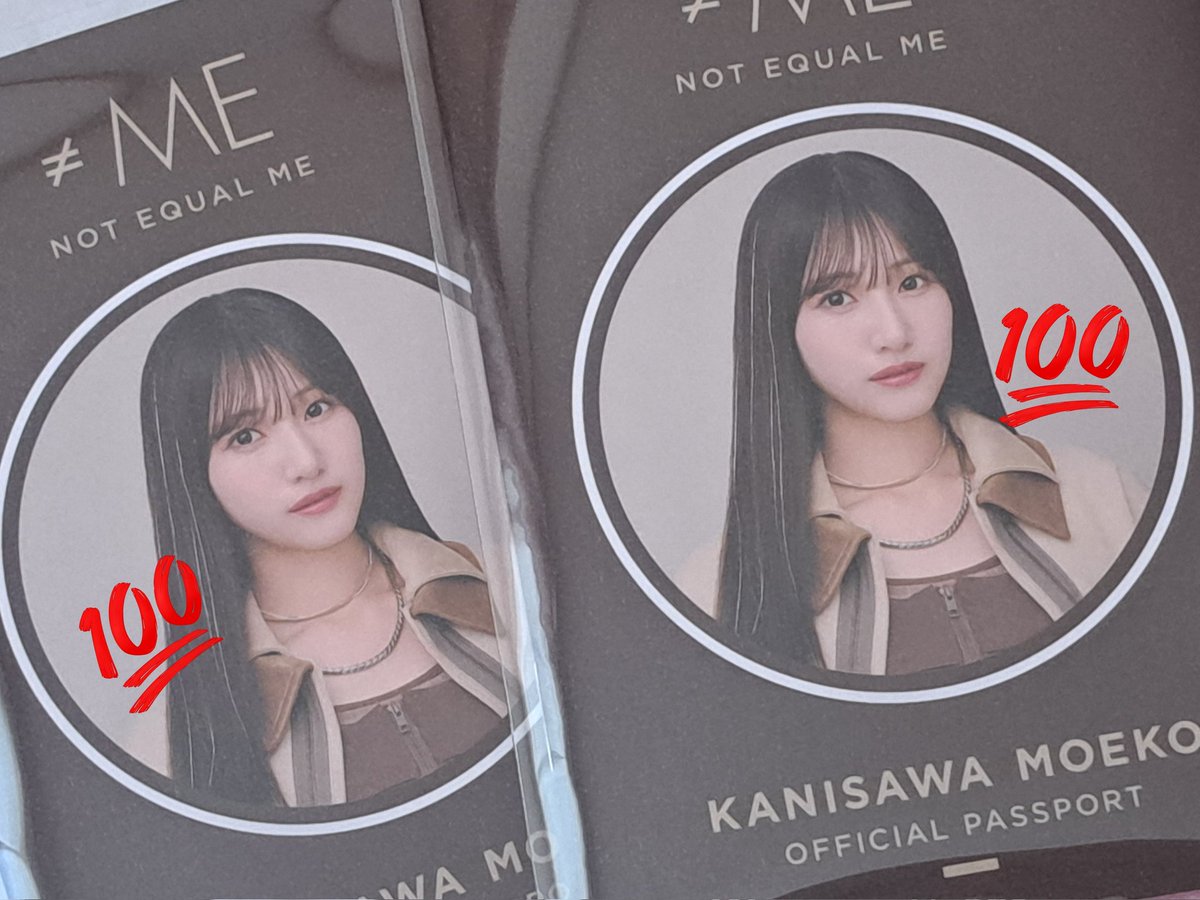 パスポートに乗って今回も萌ちゃんからの愛が届きました◎イベントが