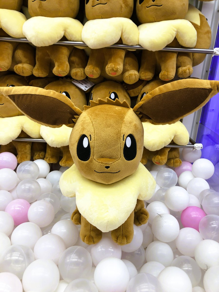 🌟プライズ情報🌟 #ポケットモンスター めちゃもふぐっとぬいぐるみ