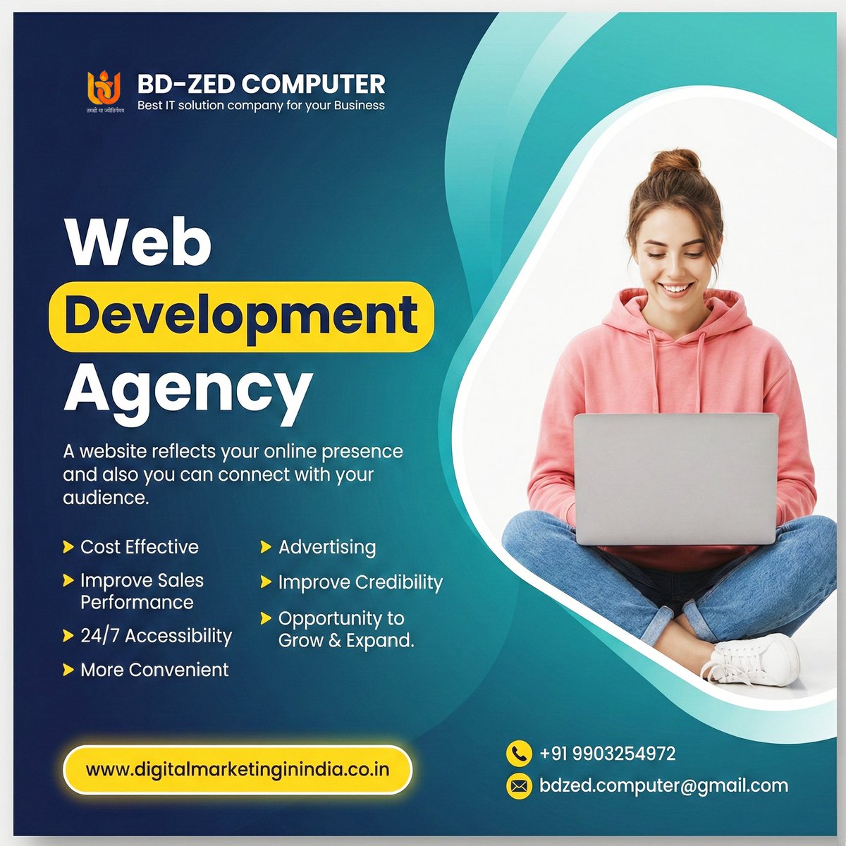 bdzed's tweet photo. 🚀 Your business without a website in 2026? That’s like a shop without a signboard.

We build high-converting, mobile-friendly websites that:
✅ Boost Sales
✅ Build Credibility
✅ Work 24/7 for You

Ready to grow online? 🌐
#WebDevelopment #StartupIndia #DigitalGrowth https://t.co/Y0f9s0HRAh