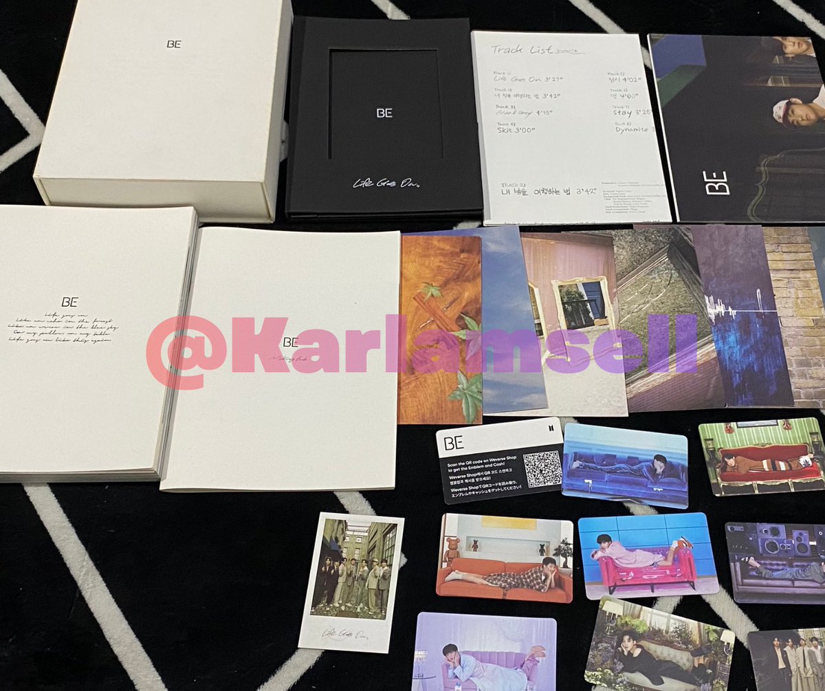 ~ UNSEALED OFFICIAL ALBUM BE DELUXE EDITION BTS💜 ~

💵Album BE DELUXE EDITION BTS: 350rb

Yang mauu/nanyaa langsung DM aja yaa!
#albumofficial #BTS #unsealed

📍Bekasi Barat, Indonesia.