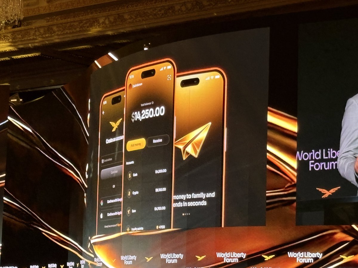 The next big step is the World Liberty Financial Consumer app.

Because all the infrastructure means nothing if everyday people can’t use it daily.

$WLFI is designed to be the gateway to on-chain finance: simple, intuitive, and accessible.

Unified balances: cash,