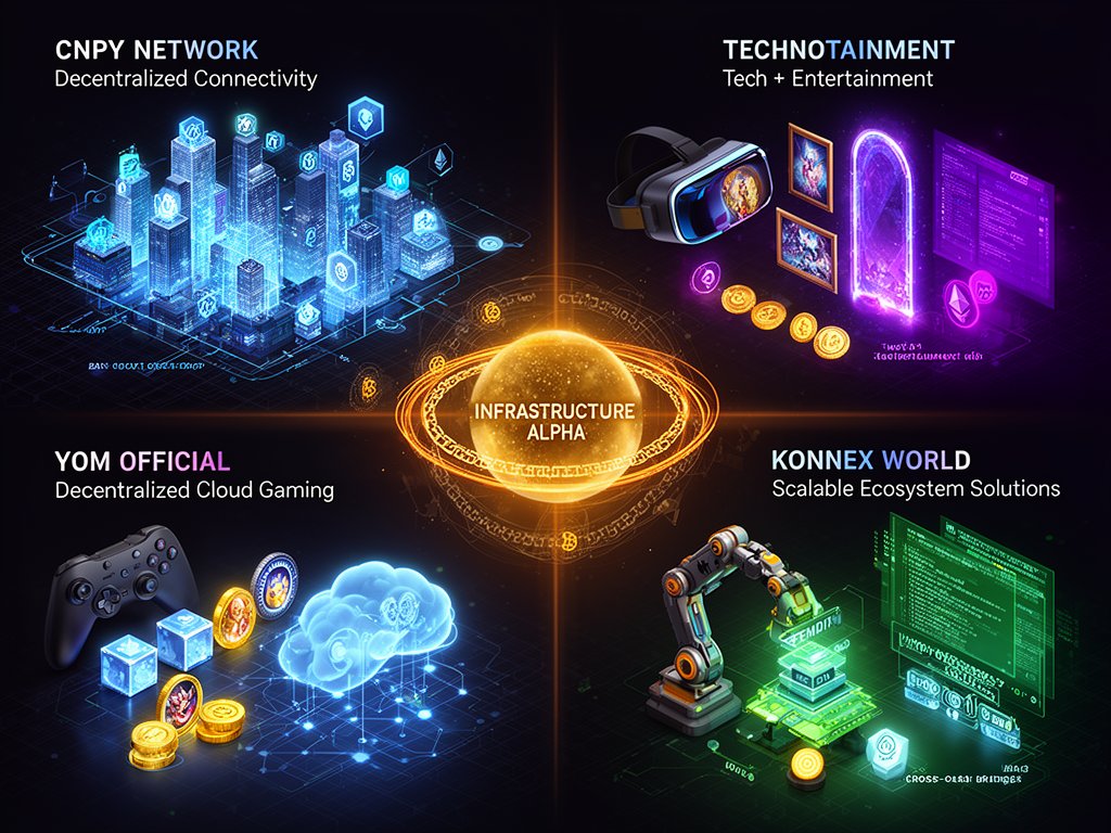 The future is powered by networks you don’t see — but rely on every day. Infrastructure is the real alpha. ⚡These innovators are building the foundational layers that will drive the next era of Web3, enabling unprecedented connectivity, immersive experiences, and scalable