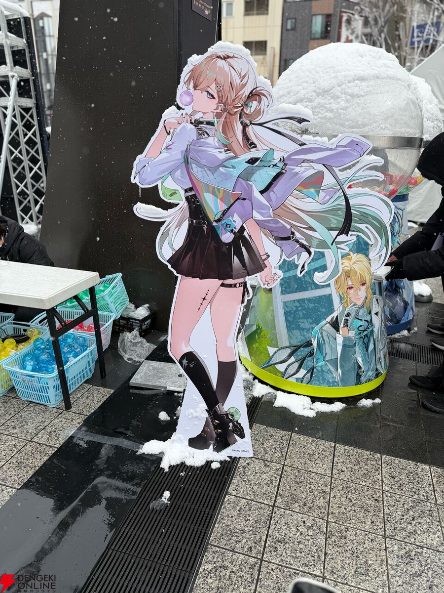 雪の池袋を熱狂させた！『鳴潮』ライブ“WUWA TOGETHER”レポ。展示も