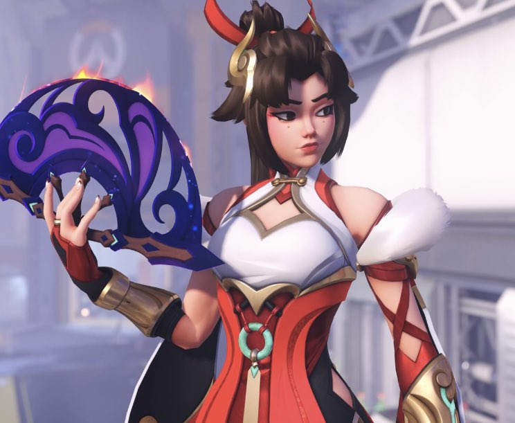TimelyAnran's tweet photo. This skin is so pretty omg!!! https://t.co/i97p0LQUDW