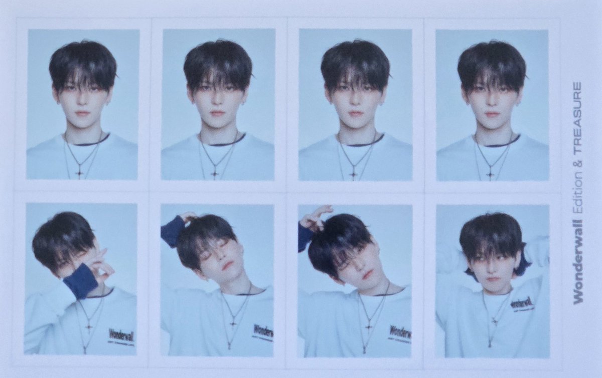 TREASURE wonderwall トレカ IDフォト 交換 【譲】🐯ヨシ 【求