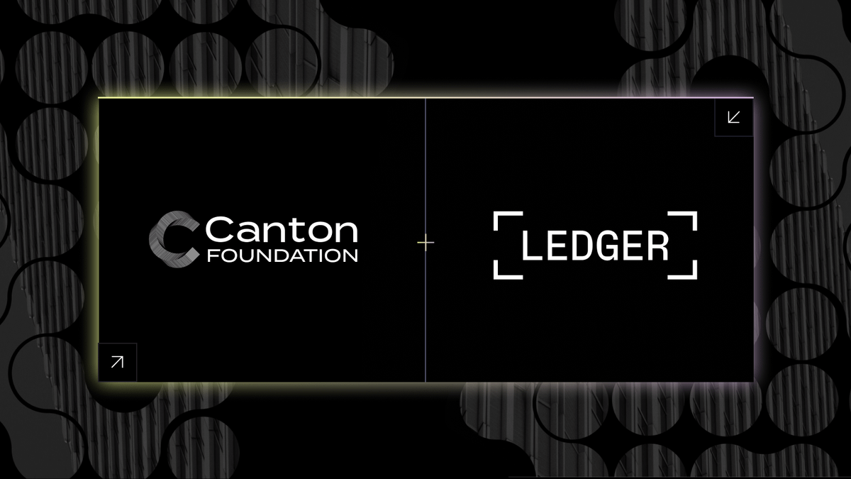 We are happy to welcome <a href="/Ledger/">Ledger</a> as a Super Validator on <a href="/CantonNetwork/">Canton Network</a> (CIP-0069 | Weight 5), reinforcing the network’s security and institutional-grade custody stack.🎊

Ledger brings distribution and trust at real scale: 6M+ devices sold, ~$1T secured, and 5M+ monthly active