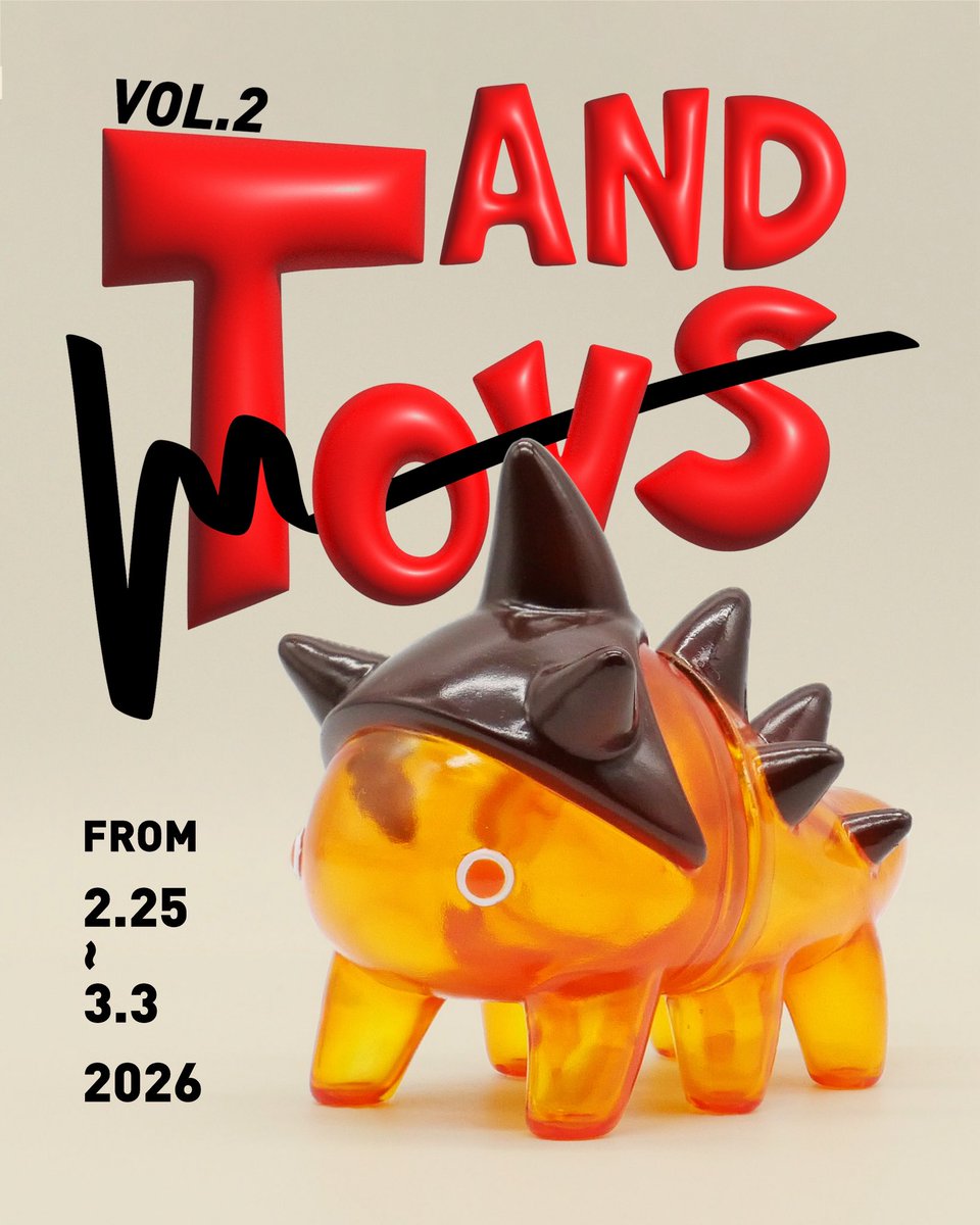 AND TOYSで販売するカラーのご紹介／ ⚡️さし美の80s Popピンク（新色