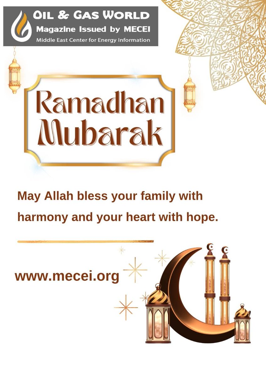 OGWMag's tweet photo. كل عام وأنتم بخير بمناسبة حلول شهر رمضان المبارك.
Ramadan Mubarak😊🌙 https://t.co/oChkAKc7t8