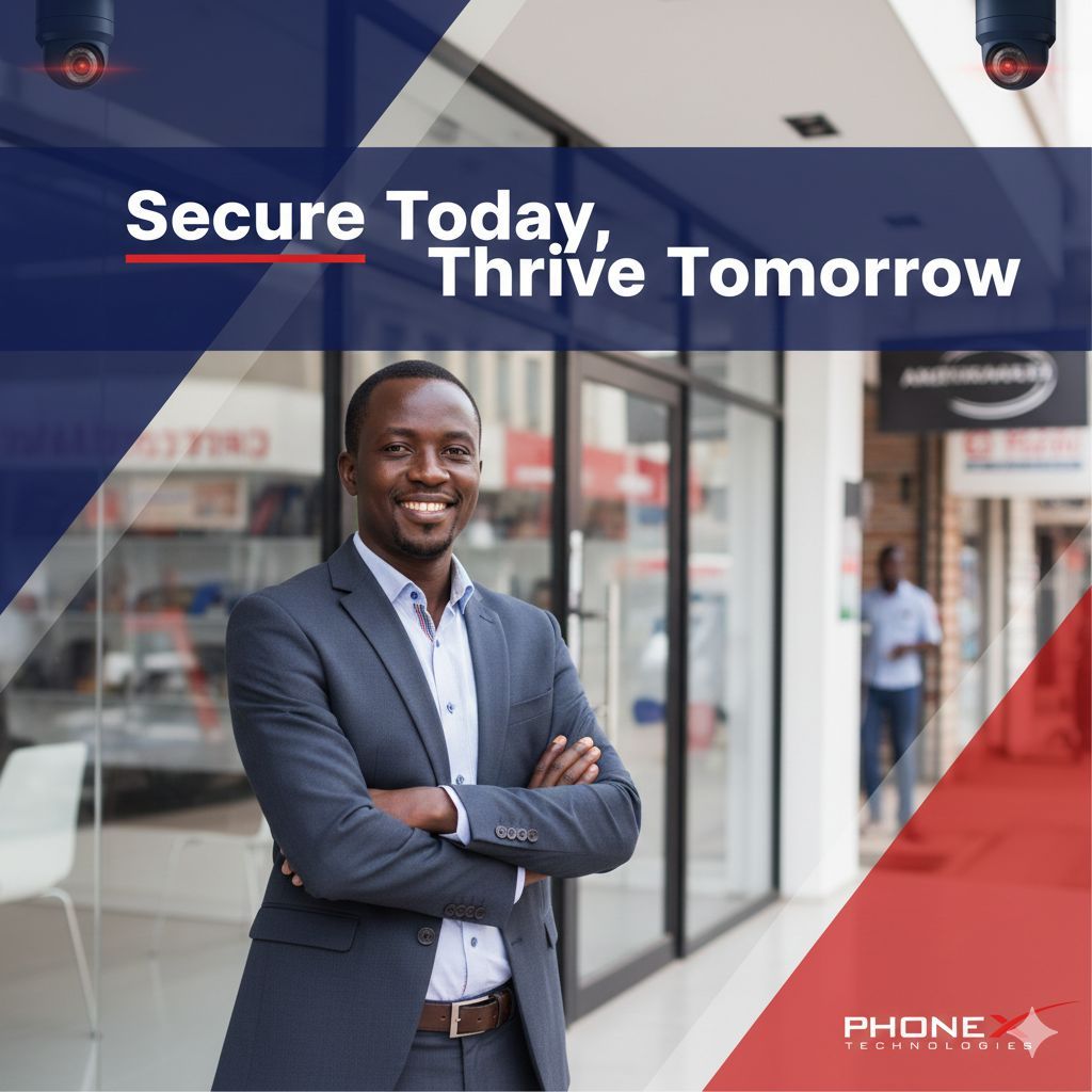PhoneX_Tech's tweet photo. From a small Nairobi shop worried about theft to a secure, thriving business—our CCTV installation makes it possible. 

One client said: 'Peace of mind is priceless.' We're proud to protect Kenyan homes &amp; offices. 

Your success story starts here. 

 #InspireSecurity #PhonexImpac https://t.co/G6u7ohyjwd