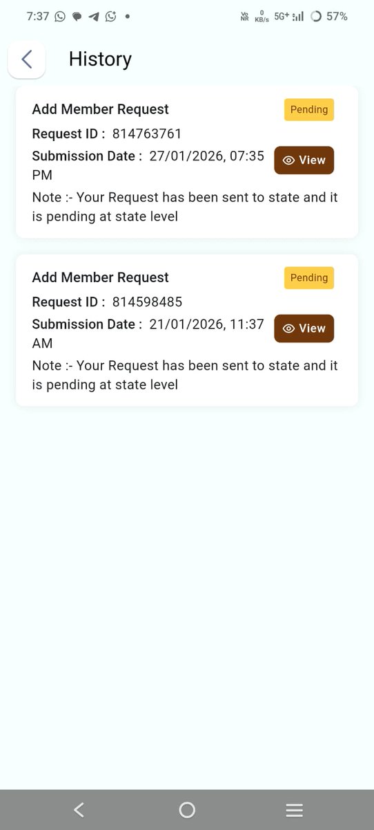 vicku_3889's tweet photo. @fooddeptgoi 
Greetings team 
Kindly Reject Request or approve 
Because I am not able to connect your help line number and don't know to whom should I contact https://t.co/trZKjA9vcM
