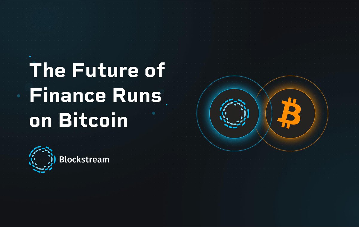 the future of finance runs on bitcoin @blockstream <a href="/Liquid_BTC/">Liquid Network 🌊</a>