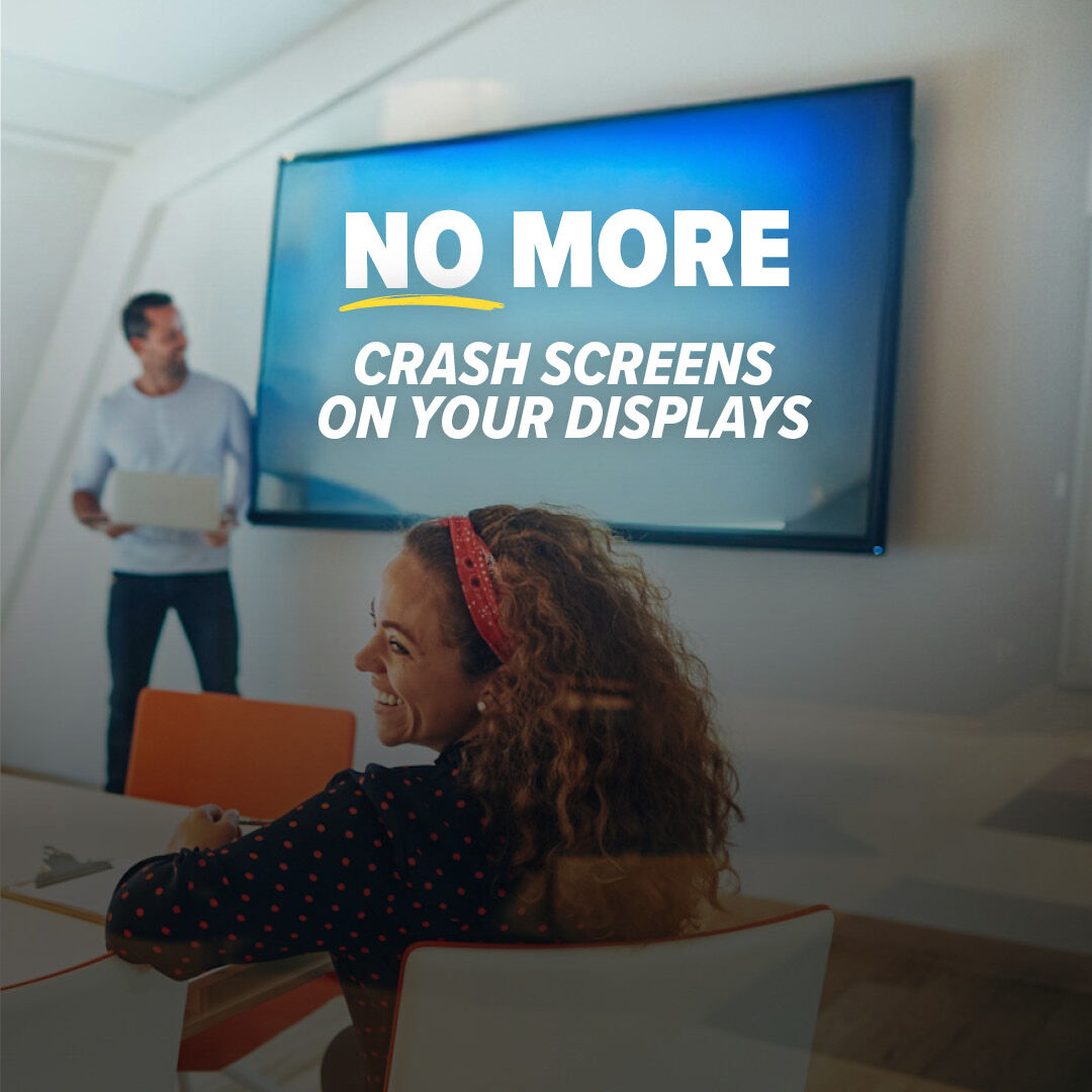 pdoher11's tweet photo. Because you run a business, you’ve probably got screens running quietly in the background all over the place. 

Reception displays, meeting room screens, dashboards on the wall, digital menu boards, information panels, warehouse boards, or TVs showing KPIs.

And when one of those https://t.co/8Z0YfTGLk0