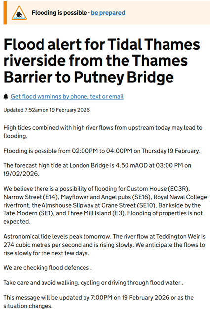 Alan - Flood Forecaster @ The Thames Barrier tweet media