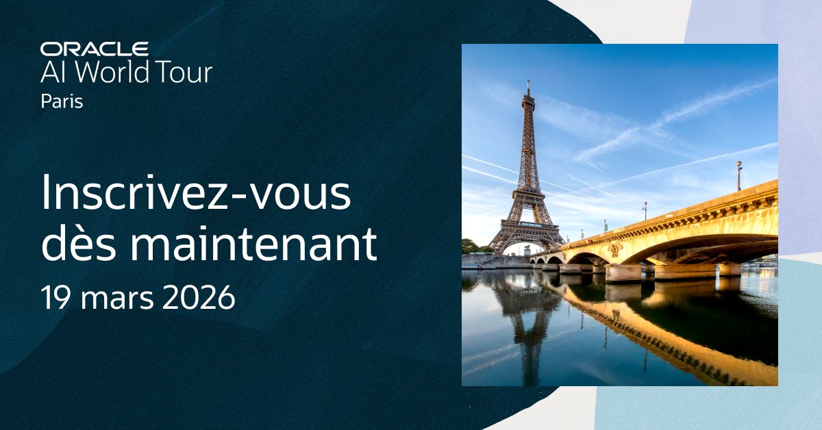 Sandrine Ayad Oracle tweet media