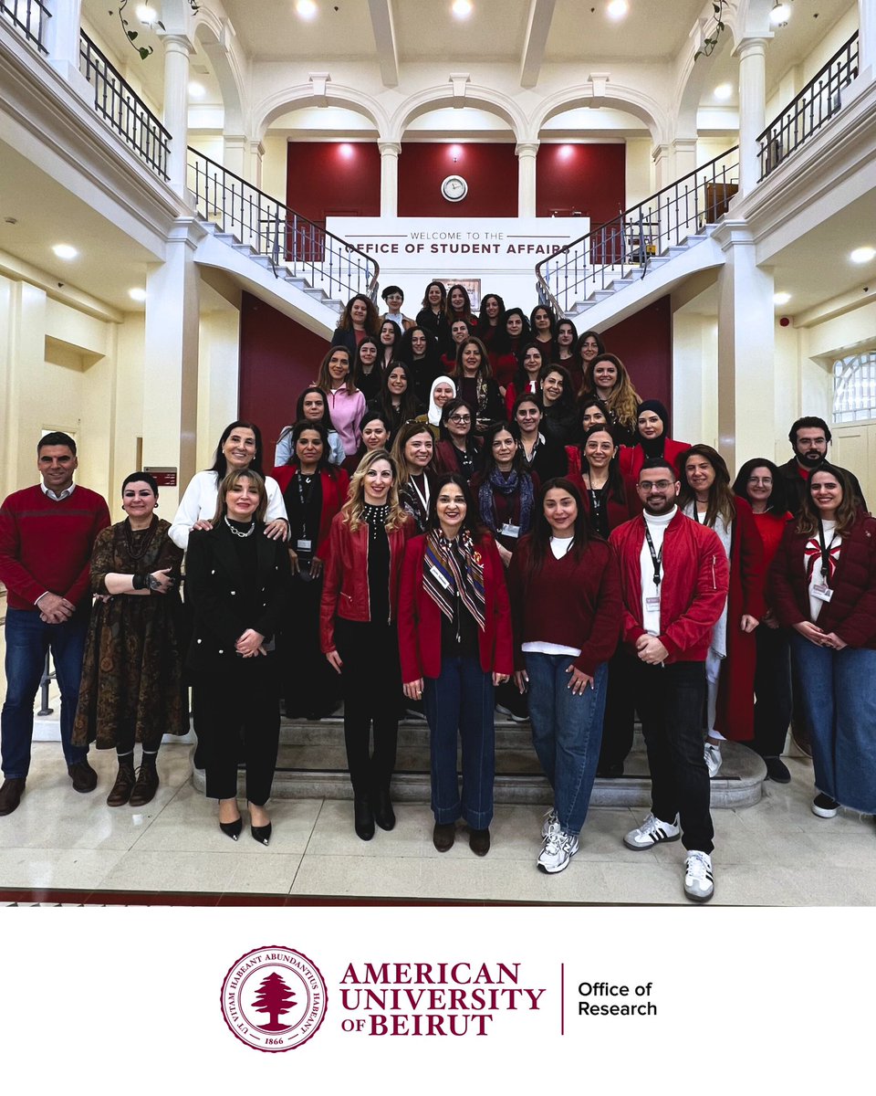 AUB Office of Research tweet media